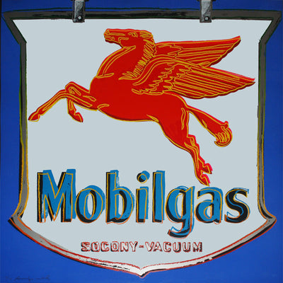 Andy Warhol Mobilgas (Feldman II.350) 1985