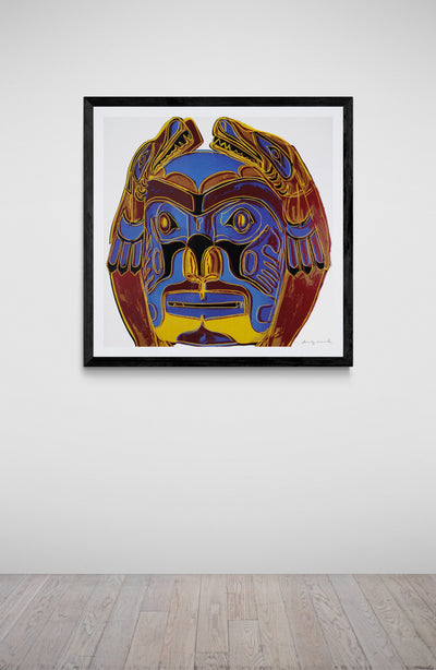 Andy Warhol Northwest Coast Mask (Feldman II.380) 1986