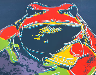 Andy Warhol Pine Barrens Tree Frog 1983