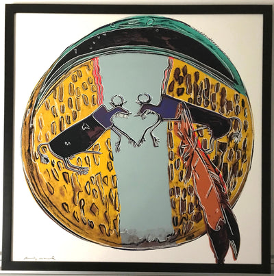Andy Warhol Plains Indian Shield (Feldman II.382) 1986