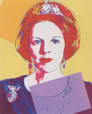 Andy Warhol Queen Beatrix of the Netherlands (Feldman II.341) 1985
