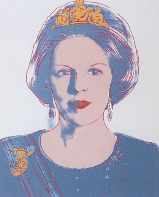 Andy Warhol Queen Beatrix of the Netherlands (Feldman II.339) 1985