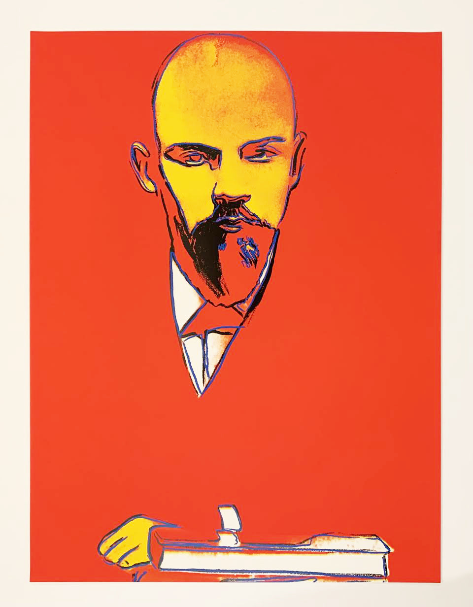 Andy Warhol Red Lenin (Feldman II.403) 1987