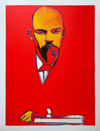 Andy Warhol Red Lenin (Feldman II.403) 1987