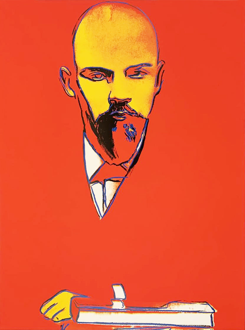 Andy Warhol Red Lenin (Feldman II.403) 1987