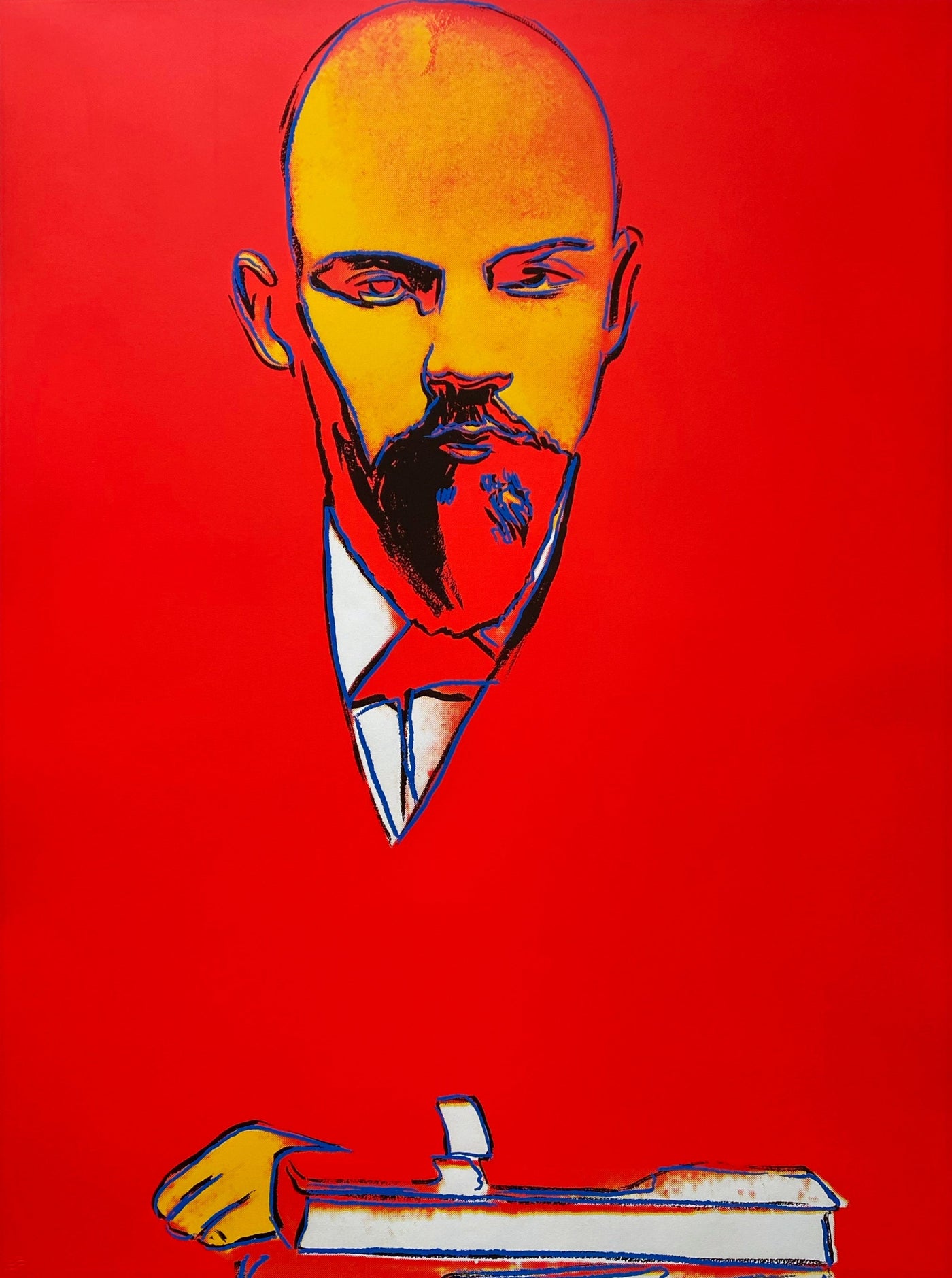 Andy Warhol Red Lenin (Feldman II.403) 1987