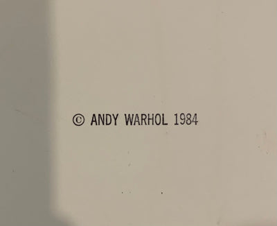 Andy Warhol Saint Apollonia (Feldman II.330) 1984
