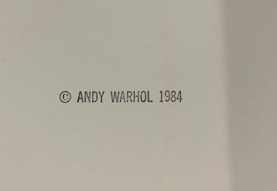 Andy Warhol Saint Apollonia (Feldman II.332) 1984