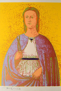 Andy Warhol Saint Apollonia (Feldman IIB.330) 1984