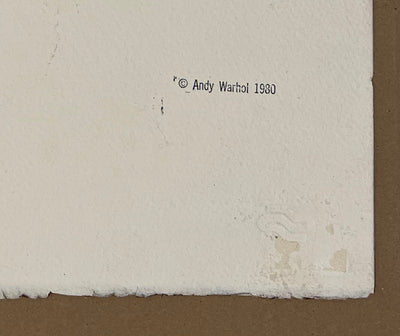 Andy Warhol Shoes (Feldman II.257) 1980