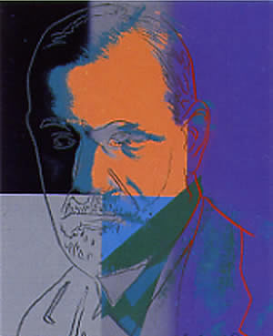 Andy Warhol Sigmund Freud (Feldman II.235) 1980
