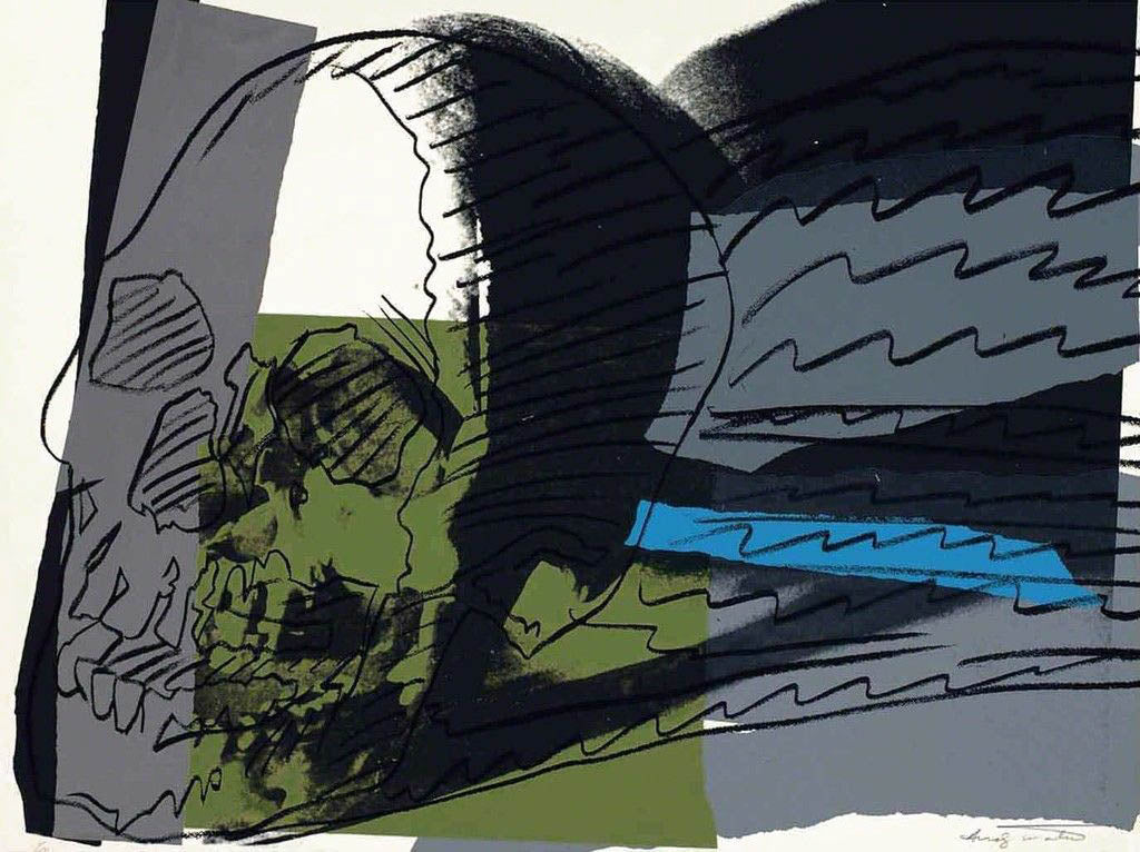 Andy Warhol Skulls (Feldman II.160) 1976