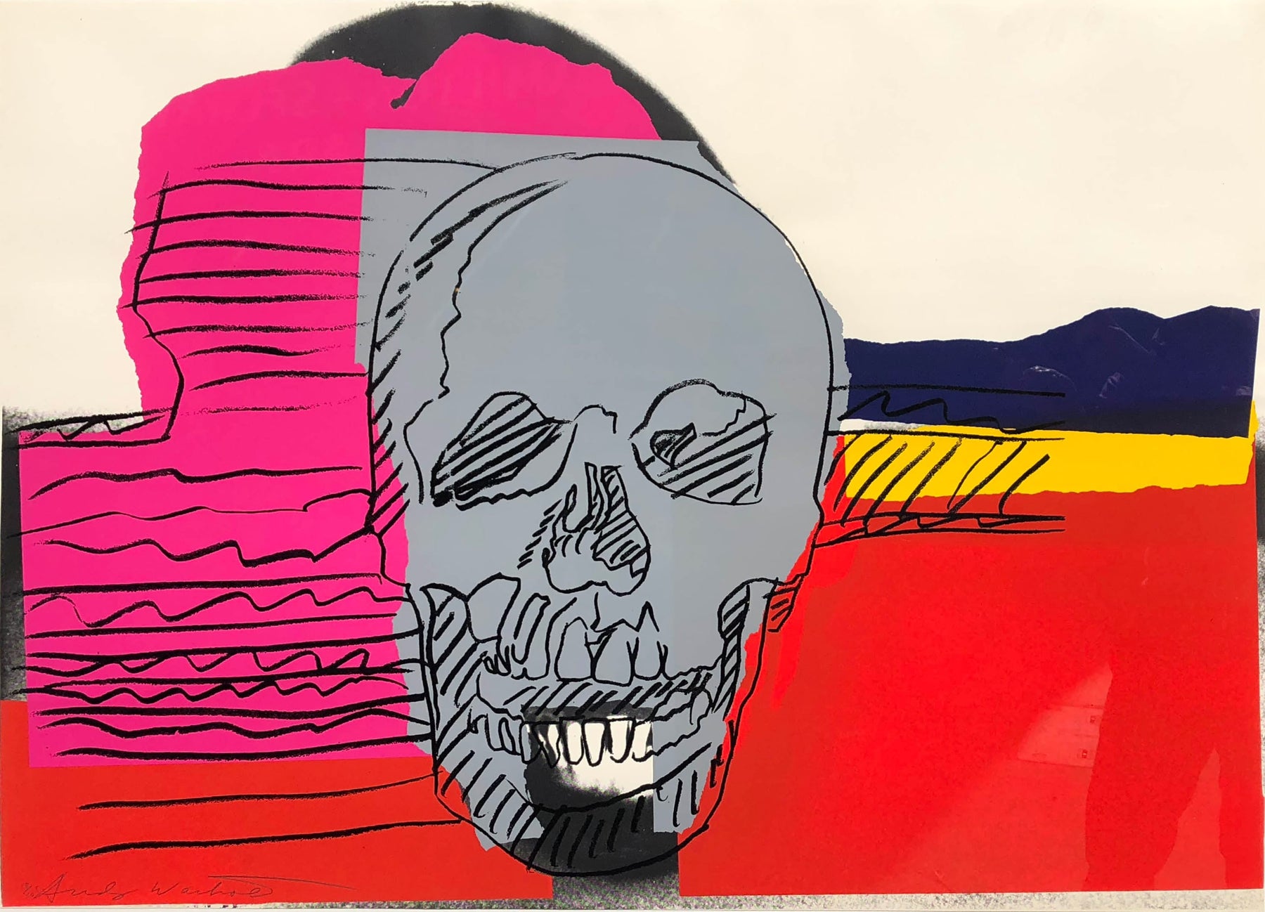 Andy Warhol Skulls (Feldman II.159) 1976 – Georgetown Frame Shoppe