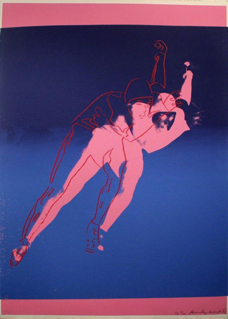Andy Warhol Speed Skater (Trial Proof) (Feldman IIB.303) 1983