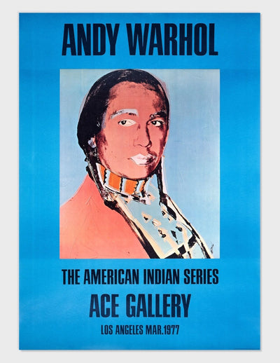 Andy Warhol The American Indian Series 1976