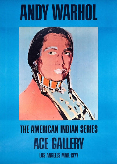 Andy Warhol The American Indian Series 1976