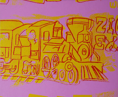 Andy Warhol Train (PA20.162) 1983