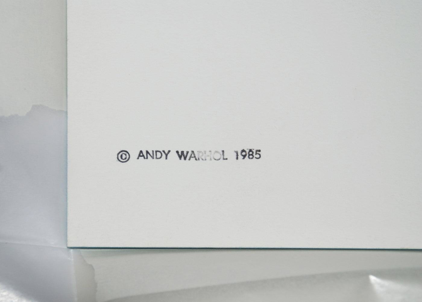 Andy Warhol Truck (Feldman II.369) 1985