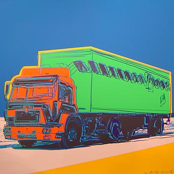 Andy Warhol Truck (Feldman II.368) 1985