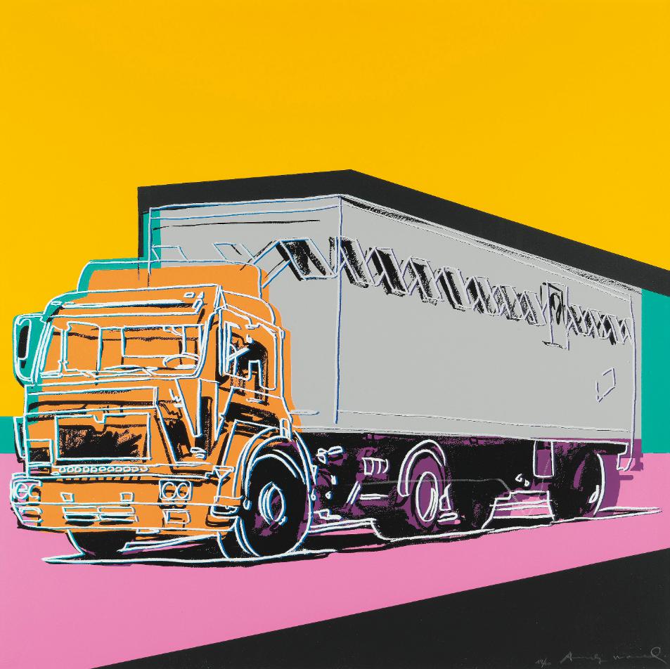 Andy Warhol Truck (Feldman II.367) 1985