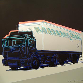 Andy Warhol Truck (Feldman II.370) 1985