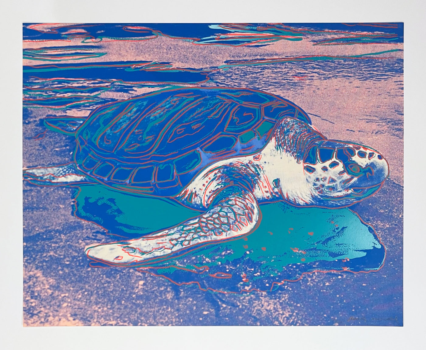 Andy Warhol Turtle (Feldman II.360A) 1985