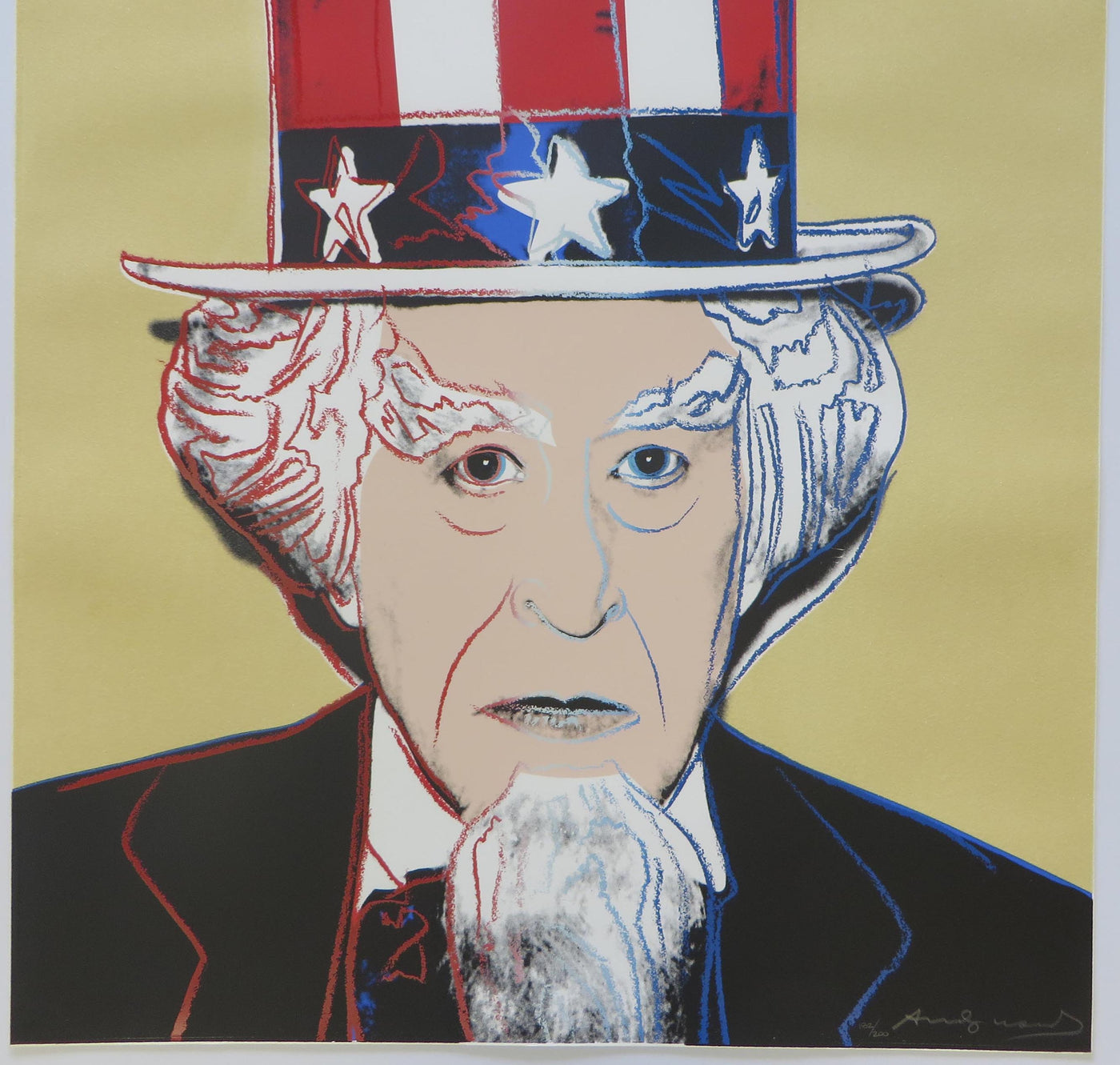 Andy Warhol Uncle Sam (Feldman II.259) 1981