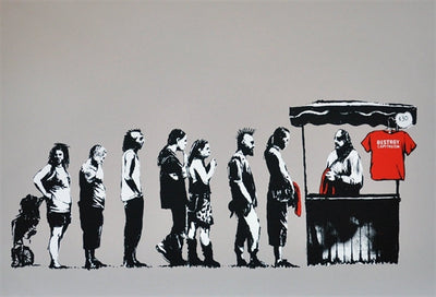 Banksy Barely Legal (set of 6 screenprints) 2006