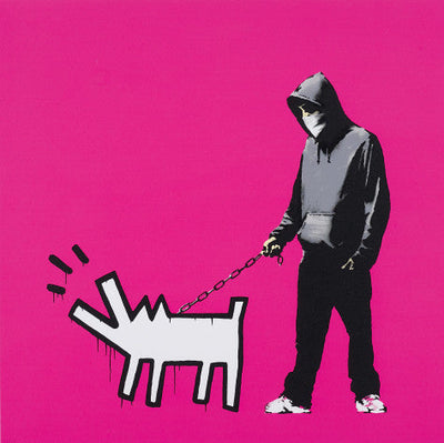 Banksy Choose Your Weapon (Magenta) 2010
