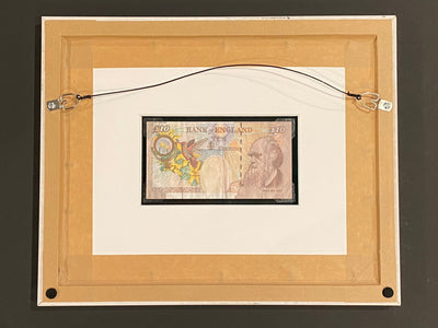 Banksy Di-Faced Tenner (10 GBP Note) (Includes signed letter of provenance from Steve Lazarides (Banksy‚Äôs first art agent)) 2004