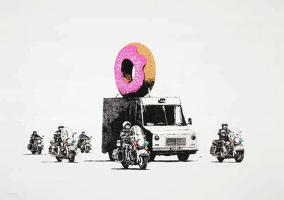 Banksy Donut (Strawberry) 2009