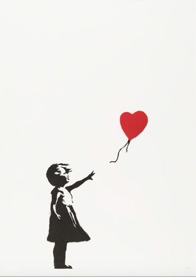 Banksy Girl With Balloon 2004