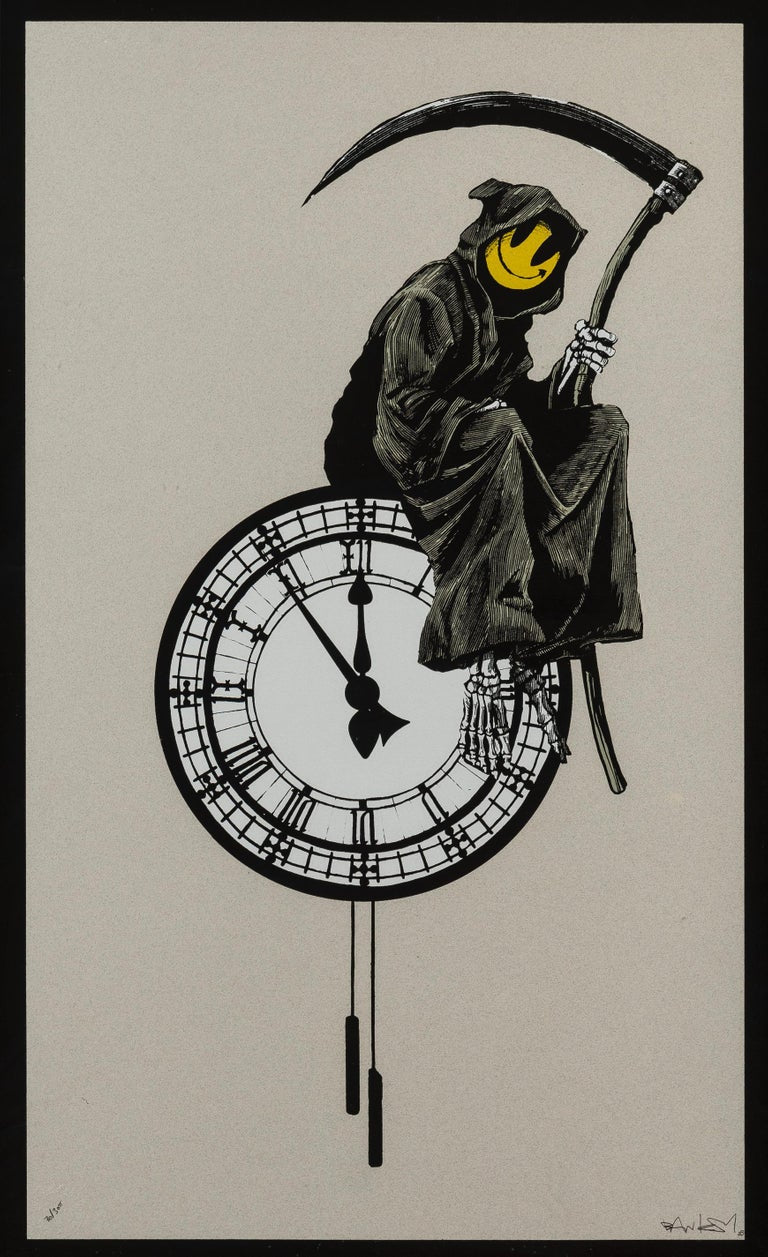 Banksy Grin Reaper 2005