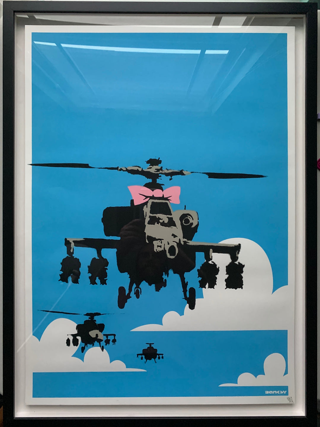 Banksy Happy Chopper 2003 – Georgetown Frame Shoppe