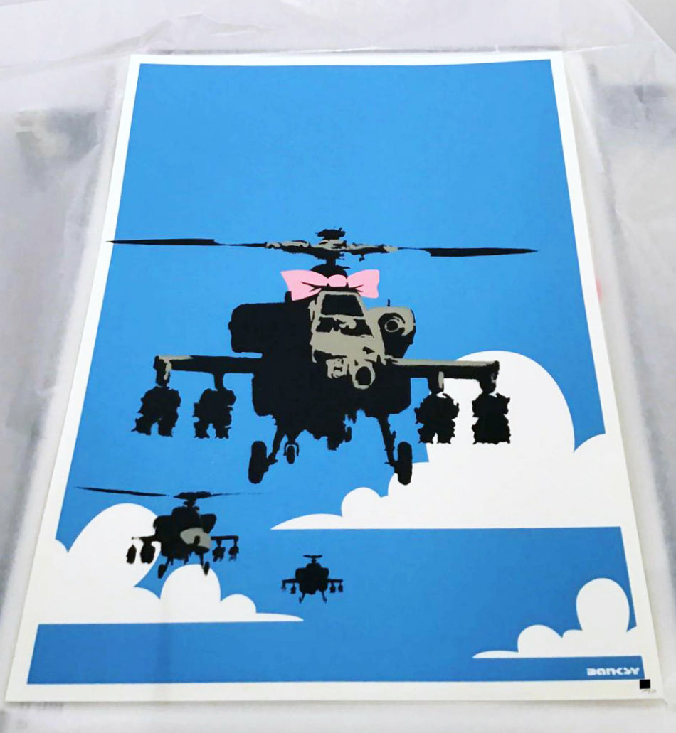 Banksy Happy Chopper 2003