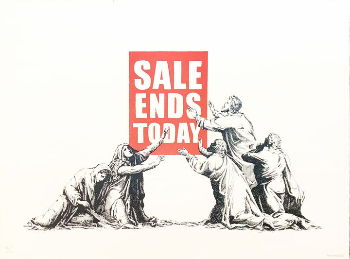 バンクシー BANKSY sale ends today WCP Banksy Sale Ends 2017 – Georgetown Frame Shoppe コレクション