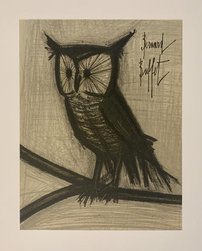 Bernard Buffet Little Owl 1968
