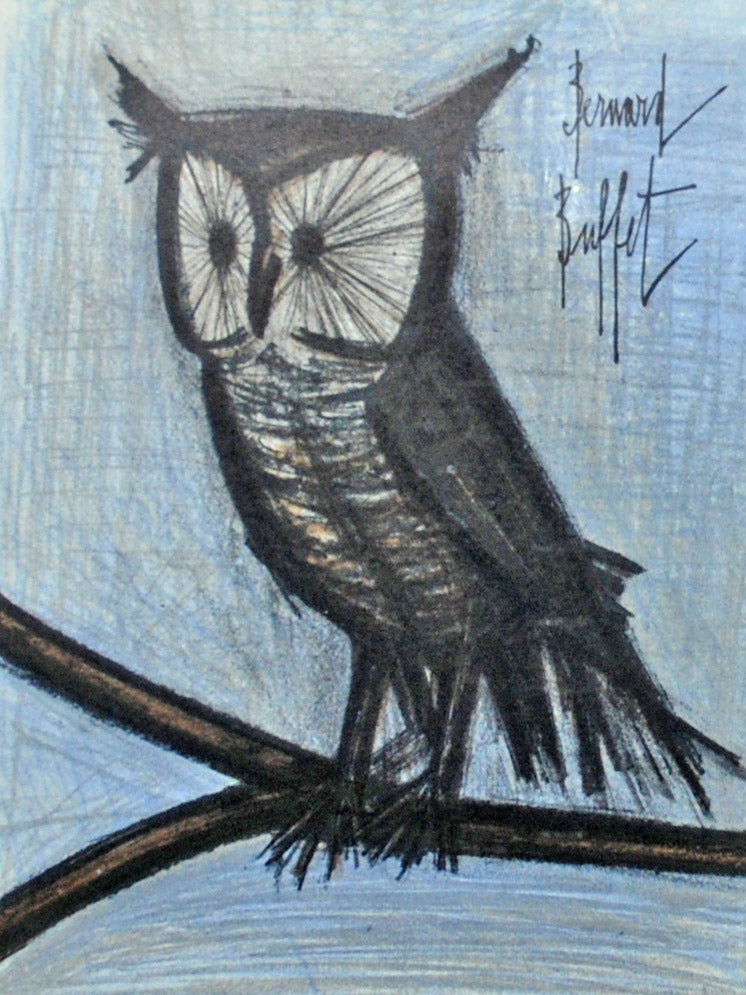 Bernard Buffet Little Owl 1968
