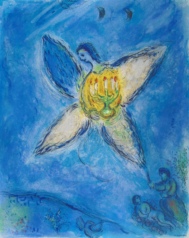 Charles Sorlier after Marc Chagall Angel with Candlelight (CS 46