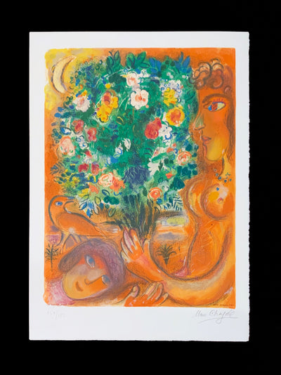 Charles Sorlier after Marc Chagall Femme au Bouquet (Women with Bouquet) (CS 37)