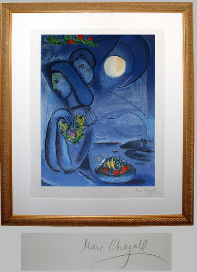 Charles Sorlier after Marc Chagall Saint Jean Cap-Ferrat (CS 4)