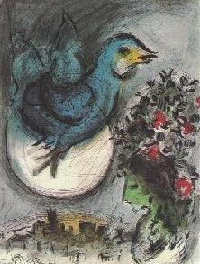 Charles Sorlier after Marc Chagall The Blue Bird (CS 41)