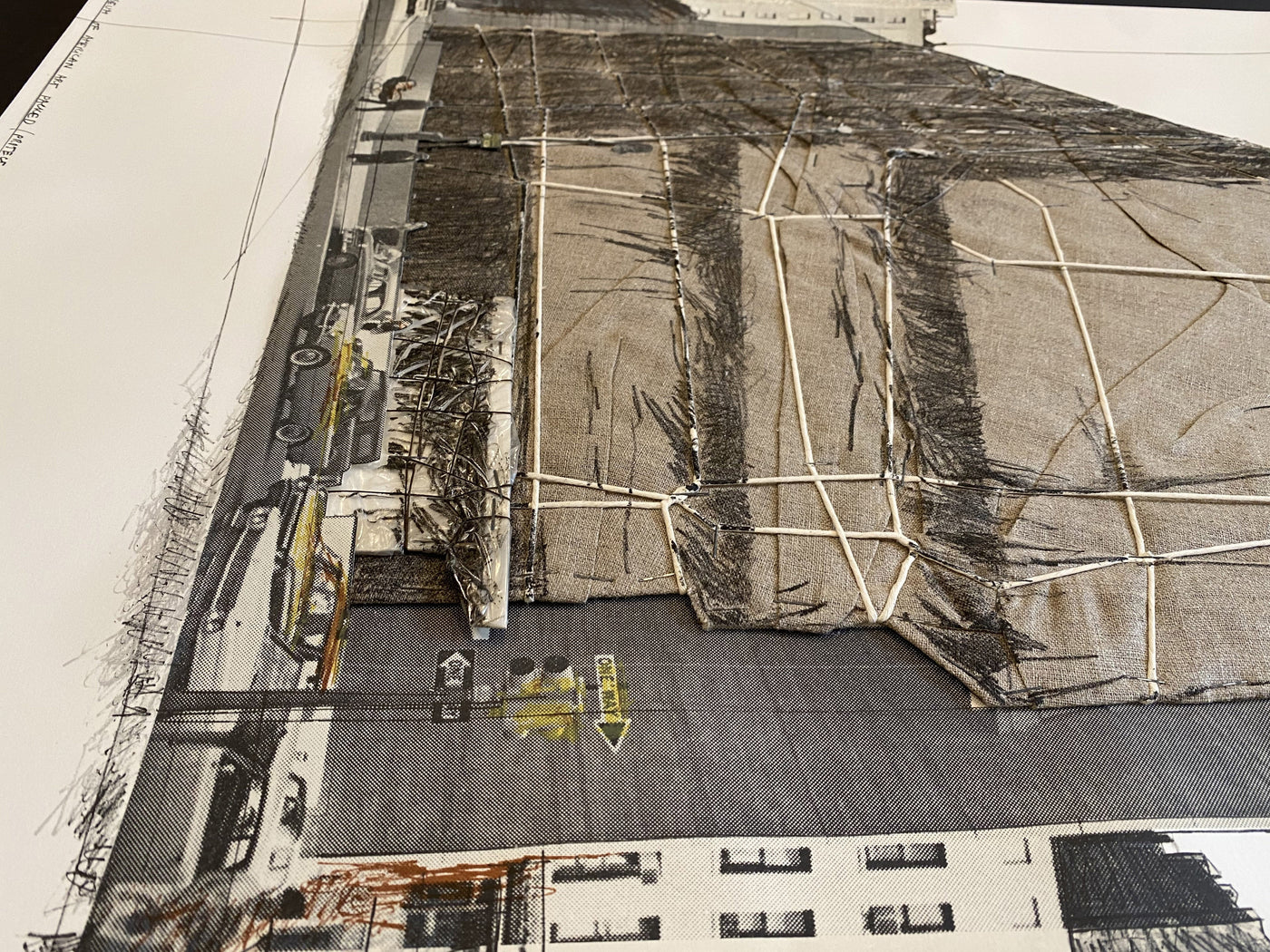 Christo Whitney Museum of American Art, Packed, Project for New York (Schellman and Benecke 35) 1971