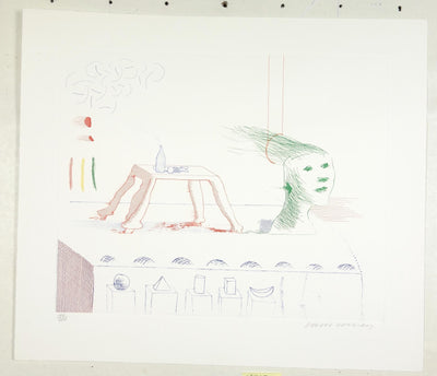 David Hockney A Moving Still Life 1977