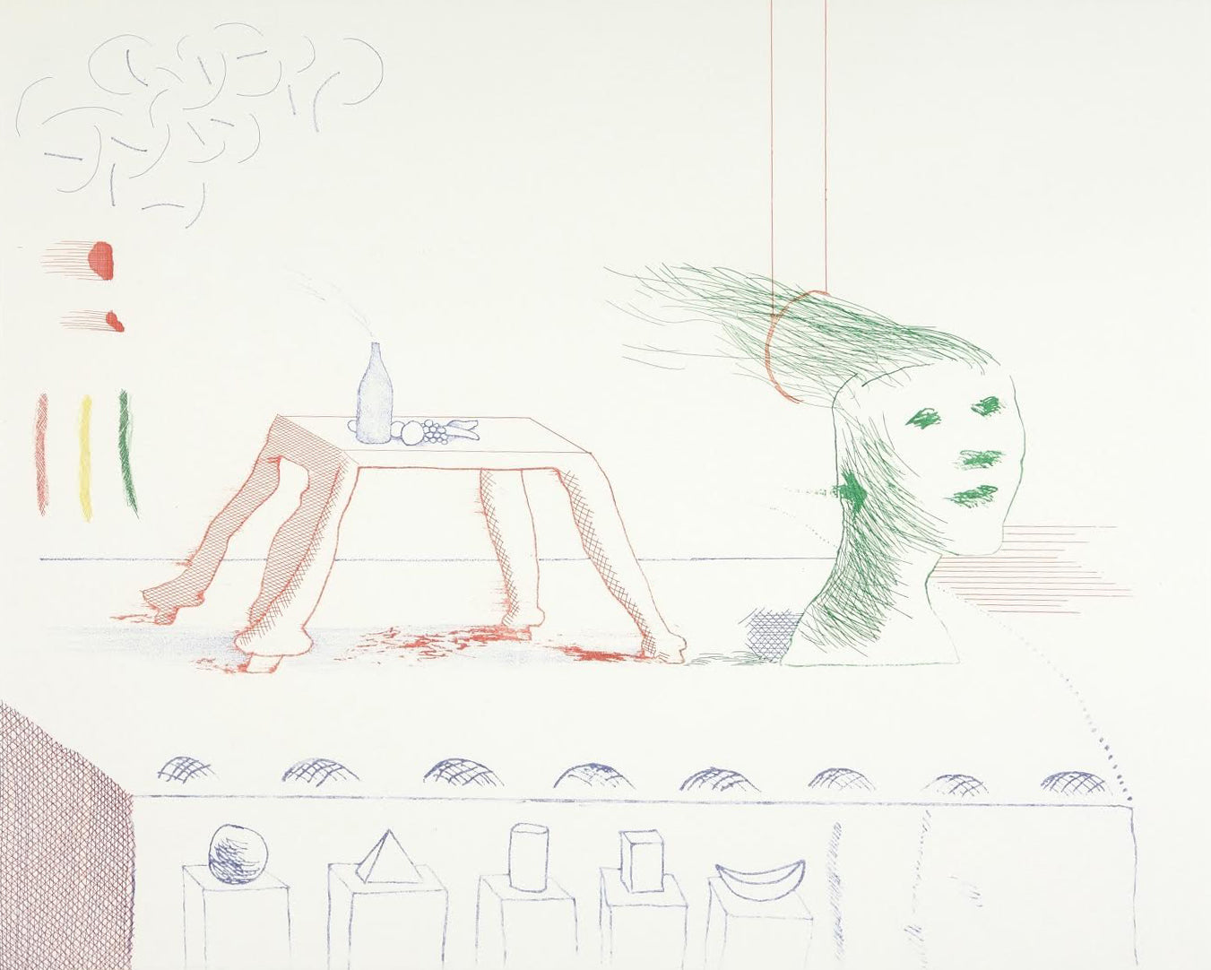 David Hockney A Moving Still Life 1977 – Georgetown Frame Shoppe