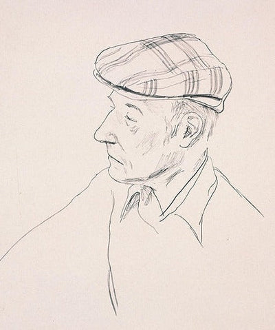 David Hockney William Burroughs 1981