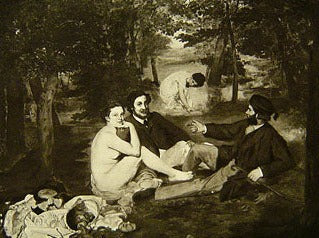 Edouard Manet (after) Le Dejeuner sur l'Herbe 1907