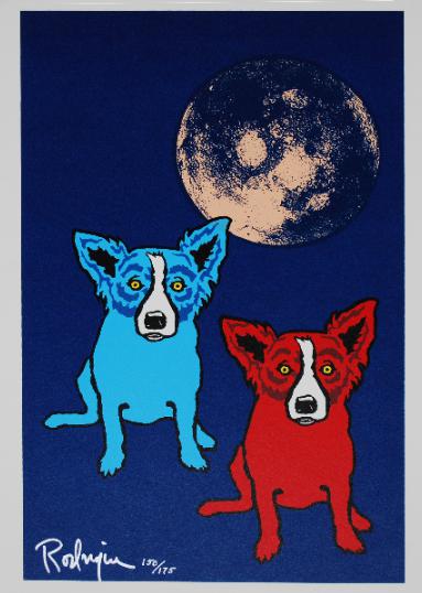 George Rodrigue Cosmo's Moon (Homer p 61) 1992
