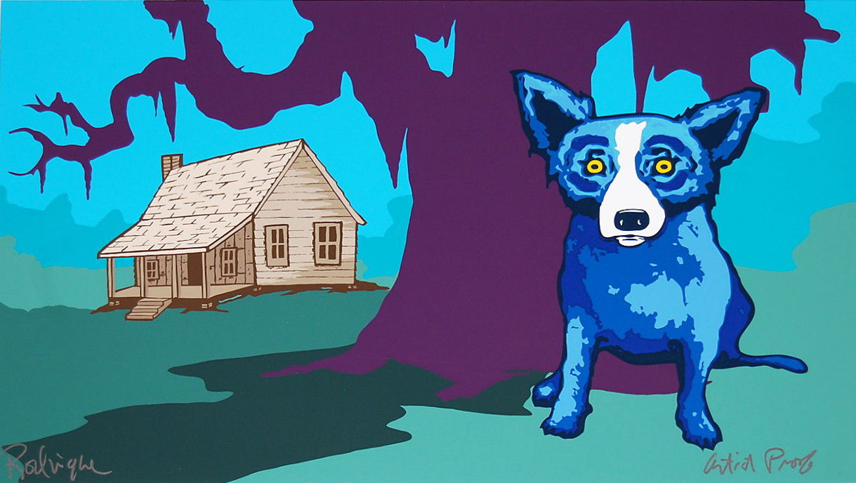 George Rodrigue The House My Daddy Built 1999