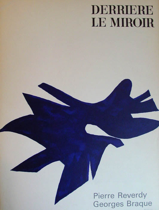 Georges Braque Cover, Derriere le Miroir 135/136 1962